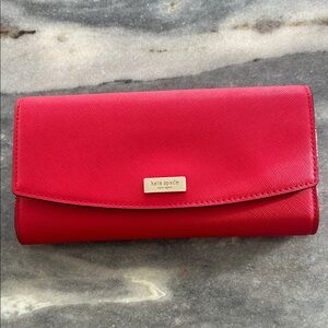Kate Spade Scarlet Red Wallet